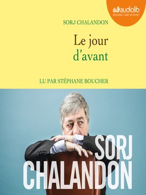 cover image of Le Jour d'avant
